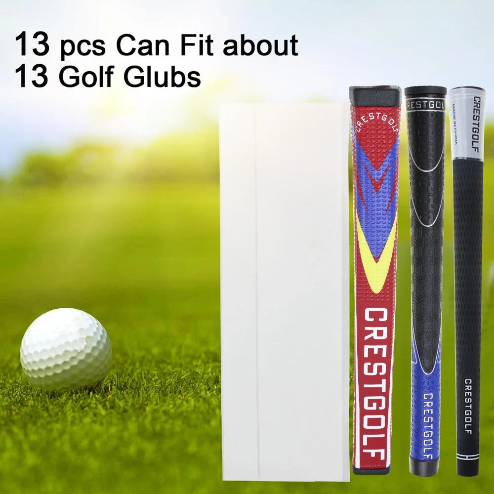 13pcs Double-Sided Golf Club Grip Tape Replacement